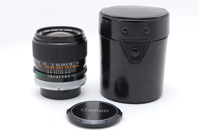 CLA'd[Exc+5 w/case] Canon FD 28mm f2 s.s.c. ssc Wide Angle MF Lens From JAPAN