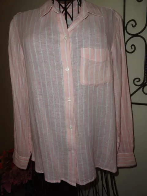 RAILS Pink/White Shirt Button Down X Small ~ NWT!