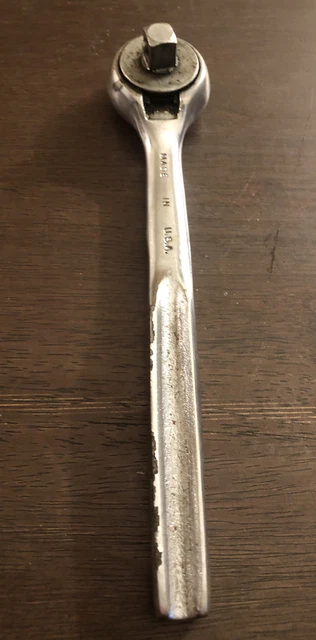 Vintage Kraeuter 3/8" Ratchet Socket Mechanic Tool USA 32070
