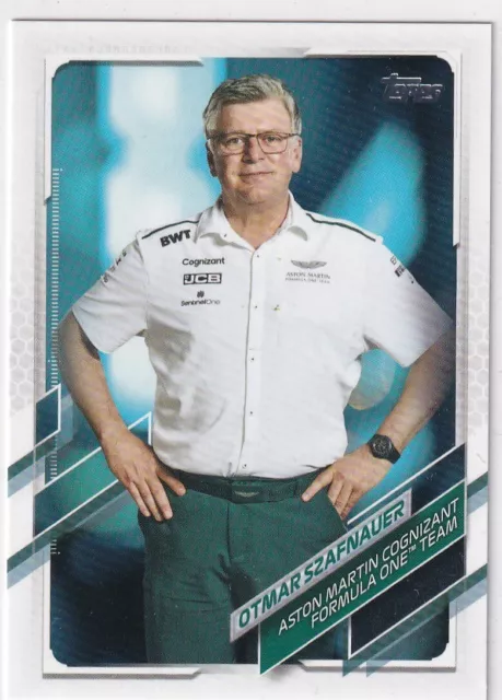 Topps 2021 Flagship Formula 1 / Formule 1 Numéro 91 Otmar Szafnauer