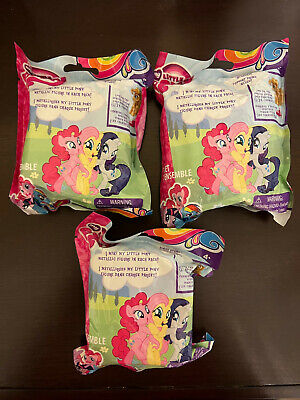 My Little Pony Mini Metallic Figure Blind Bag Lot OF Three (3) Sealed Packs NEW!