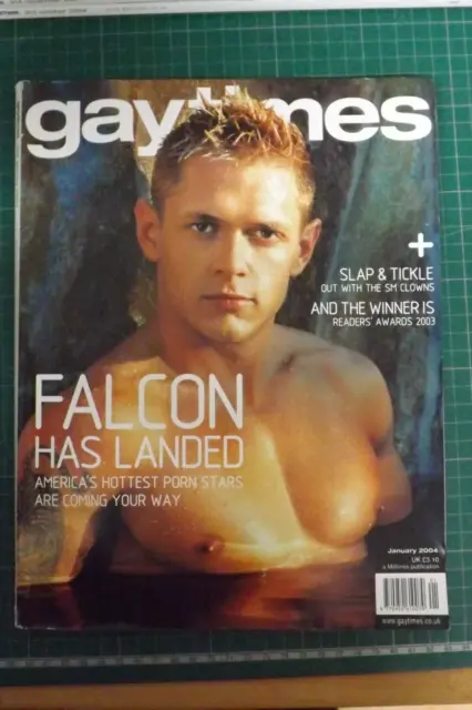 Gay Times Magazine Gaytimes Gt Falcon Has Landed 304 January 2004  (Gn1967)