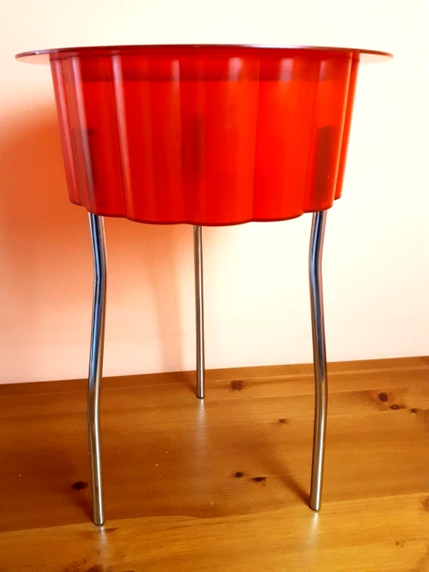 Tavolino Rosso Ikea Hatten design Ehlén Johansson Vintage Anni 90