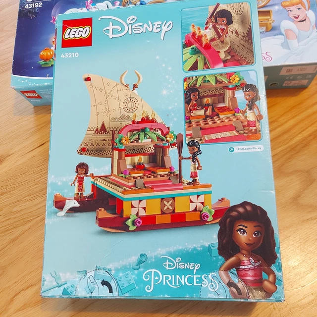 LEGO DISNEY PRINCESS: Moana's Wayfinding Boat (43210) £17.01 - PicClick UK