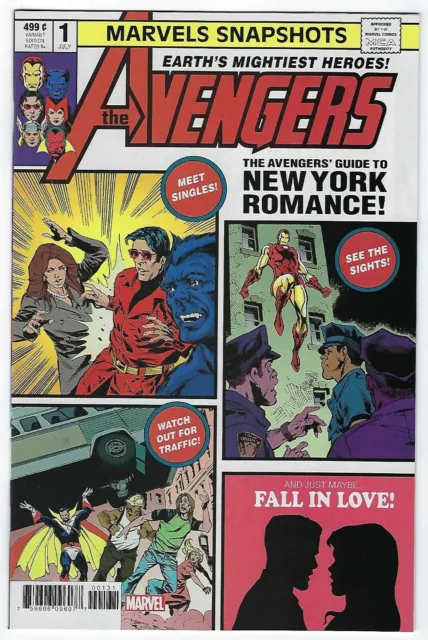 Marvels Snapshots Avengers # 1 Variant Cover NM Marvel
