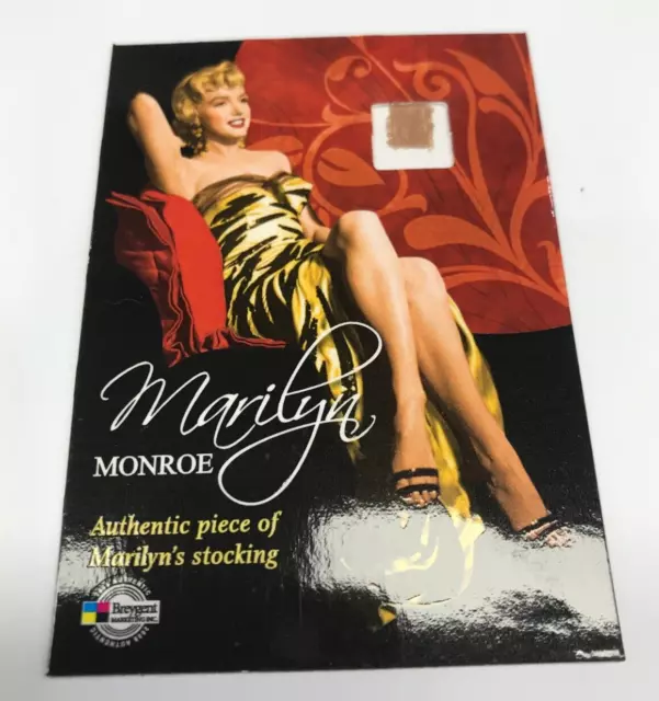 2007 Breygent Shaw Family Archive Marilyn Monroe Authentic Memorabilia Card Me2