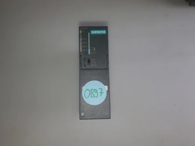 Siemens Typ-Simatic S7 - CPU312 Prozessor 6ES7 312-1AD10-0AB0 (OB97)