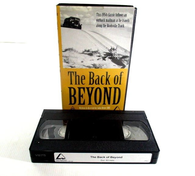 THE BACK OF Beyond VHS The 1954 Classic G PAL R4 2001 Film Australia