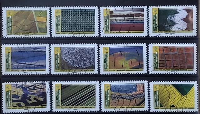 Lot D'environ 1500 Timbres De France Oblitérés - Tous Formats, Collection