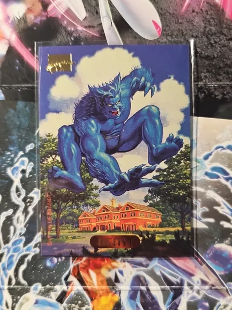 Vintage 1994 Fleer Marvel Masterpieces Beast #3