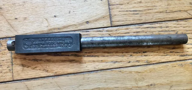 Vintage Armstrong No. 108 Boring Tool Holder for 3/16" Bits - USA - RARE