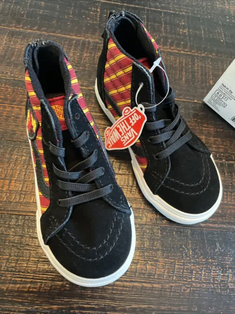 Vans X Harry Potter Gryffindor Sk8-Hi leather sneakers