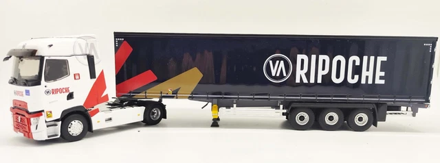 Camion ELIGOR 1/43 Renault T520 High 4x2 - Transport MAROT - Vert - Neuf