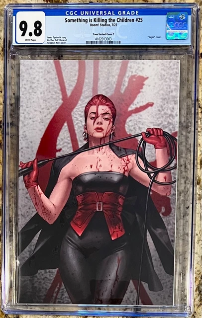 Something is Killing the Children #25 Yoon Bloody SDCC 2022 Variant CGC 9.8 Boom