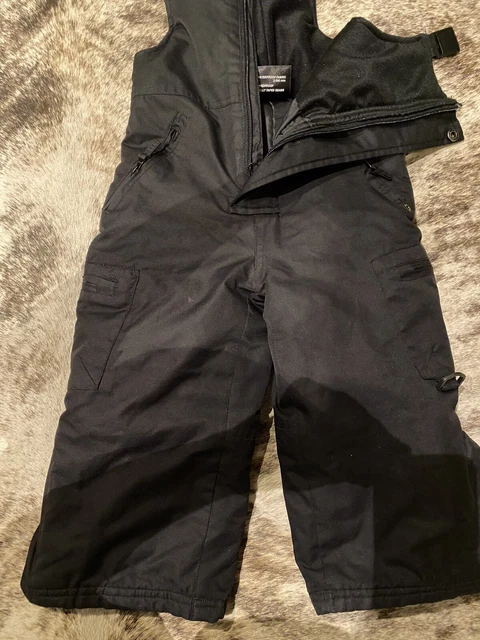 Schwarze Bequeme Super Praktische Skihose Schneehose Gr. 98 wasserdicht 2