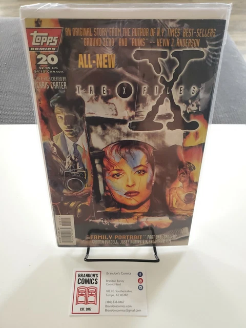 The X-Files #20 (1996) Topps Comics, Family Portrait Part 1, Direct Sales Editio