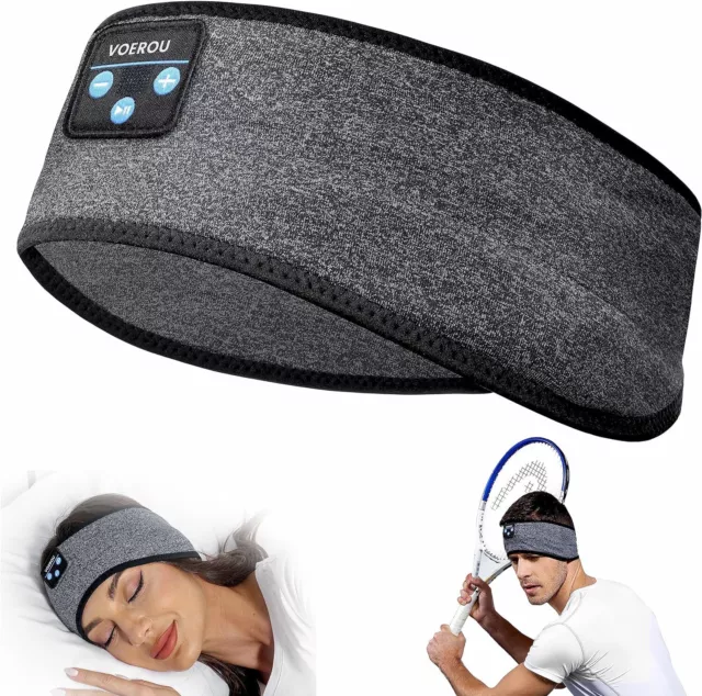 Sleep Headphones Bluetooth Sans Fil Confortable Haut-Parleurs Stéréo yoga Gifts 2