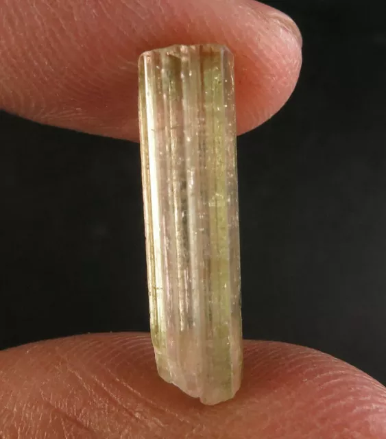 7 Carat Well Terminated Bi Color Watermelon Tourmaline Crystal @ Afghanistan