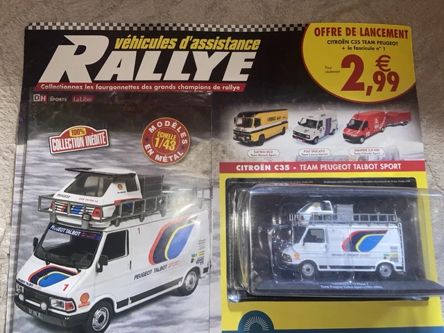 I VEICOLI DI ASSISTENZA TEAM RALLY PEUGEOT TALBOT