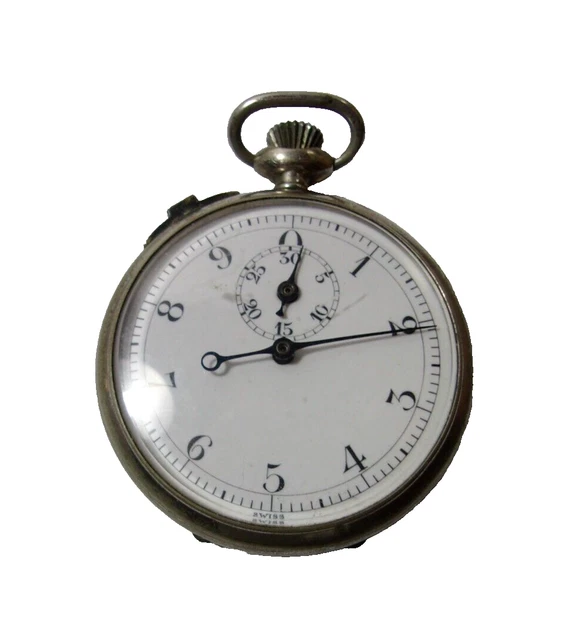 Chronomètre Mécanique Vintage Sportif Charvet Lyon - Swiss Made