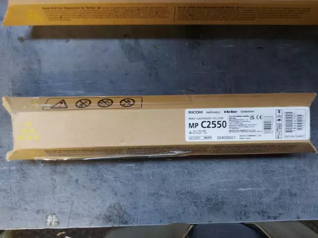 Genuine Ricoh 842470 Yellow Toner for MP C2550 VAT Included