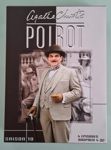 Hercule Poirot Saison 10 Coffret 4 Dvd 4 Épisodes - Agatha Christie