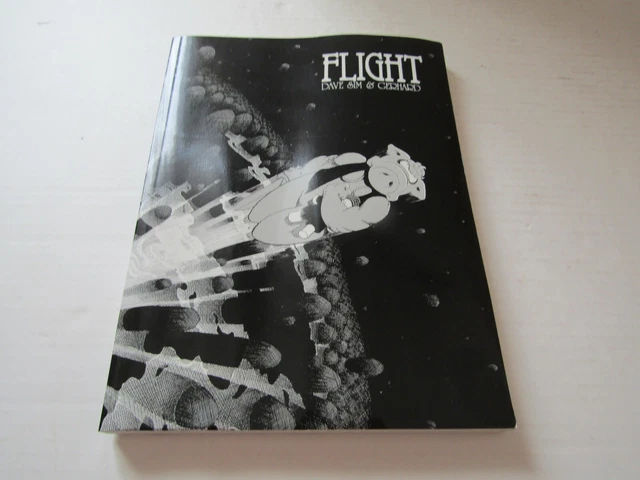 Cerebus Book 7: Flight 3rd Print SIGNED Dave Sim Gerhard Aardvark Comics ARTWORK