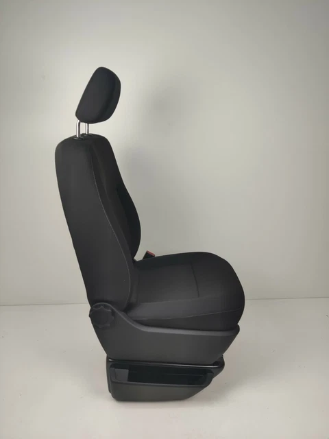 WALSER 10519 Coprisedile In Tessuto Antracite Per VW T6 – Singolo Posteriore, Compatibile Con Bus E Furgone 04/2015-2019, Copri Poggiatesta Incluso