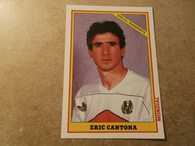 FOOTBALL RARE ROOKIE Card 1988 Eric Cantona Olympique De Marseille / Om 21 Ans EUR 24,99 - FR