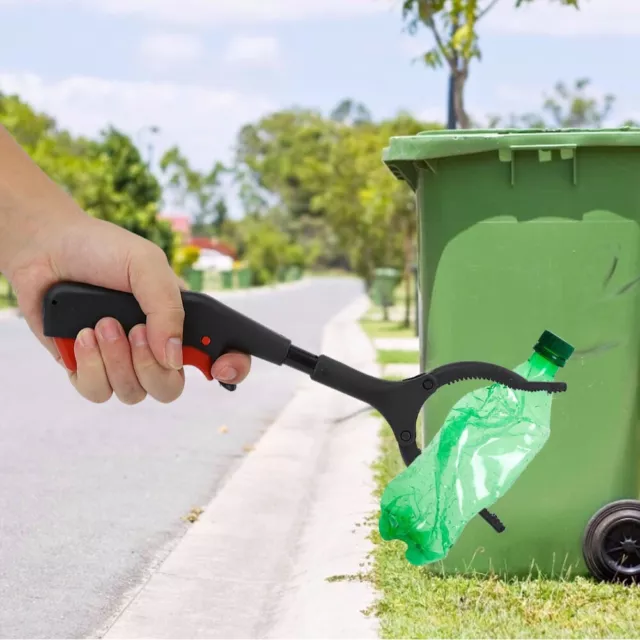 Práctico recolector de basura patio recolector de basura recolector de alcanzadores 29,5 cm