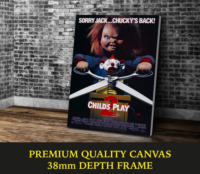 Poster con film horror Bride of Chucky, poster decorativo su