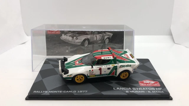 Décalcomanie 1/43 Lancia Stratos Gr.4 Roy Ski Rally Città Di Modena 1977 - Marque Arena - Neuf