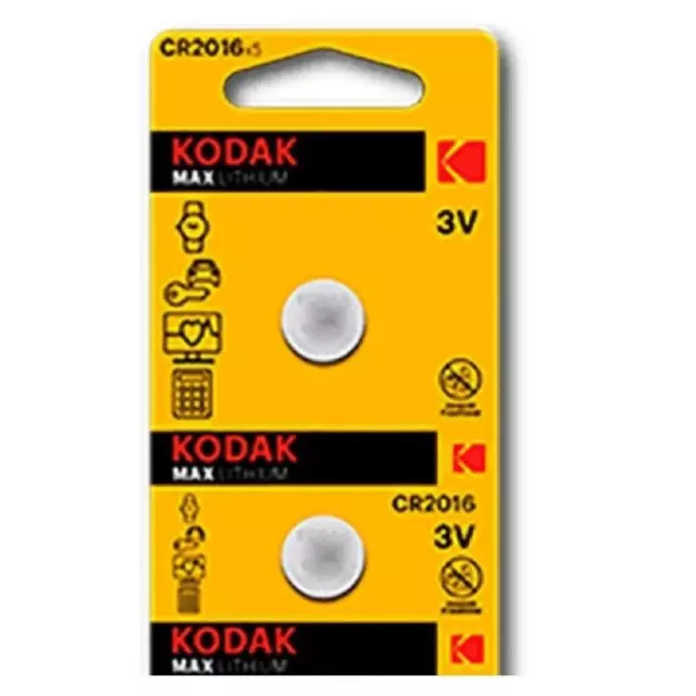 2 uds. pilas de botón Kodak Max Lithium CR2430 3V (Blíster)