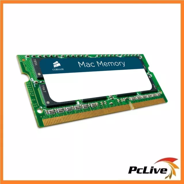 Corsair 8GB DDR3 1600MHz Laptop Memory for Mac PC3-12800 SODIMM RAM