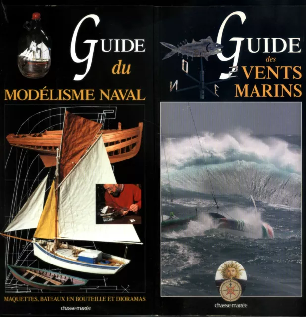 Chasse marée, Guide des vents marins & du modélisme naval lot de 2