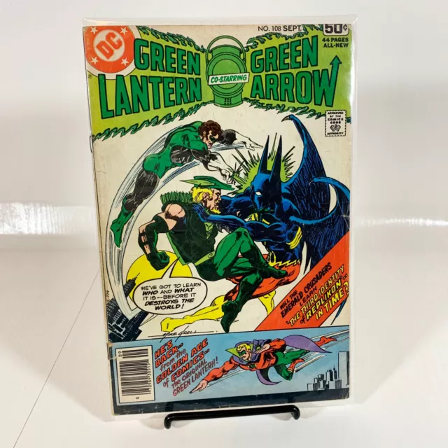 Green Lantern Co-Starring Green Arrow - DC Comics #108 - Emerald Crusaders
