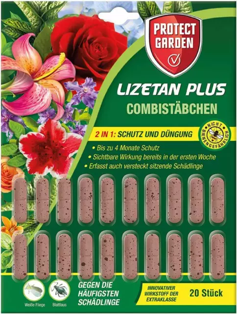 PROTECT GARDEN Lizetan Plus Combistäbchen Schädlingsfrei