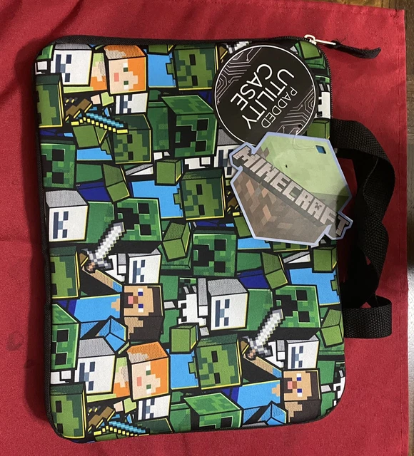13 Inches iPad Or Small Laptop Minecraft Neoprene Tech Case