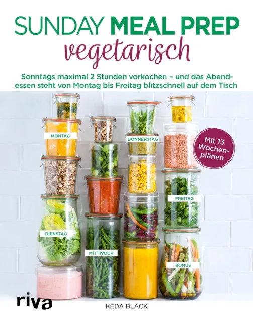 Sunday Meal Prep vegetarisch | Keda Black | Buch | 192 S. | Deutsch | 2020