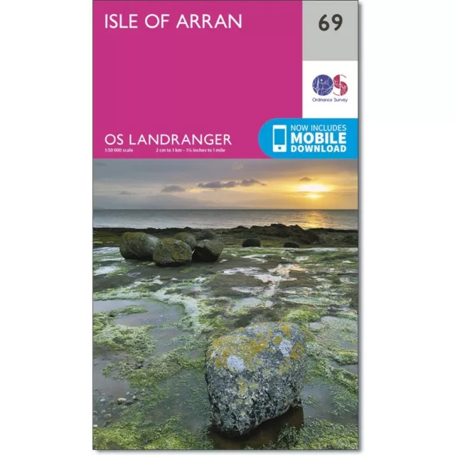 Ordnance Survey Landranger Map 69 Isle of Arran