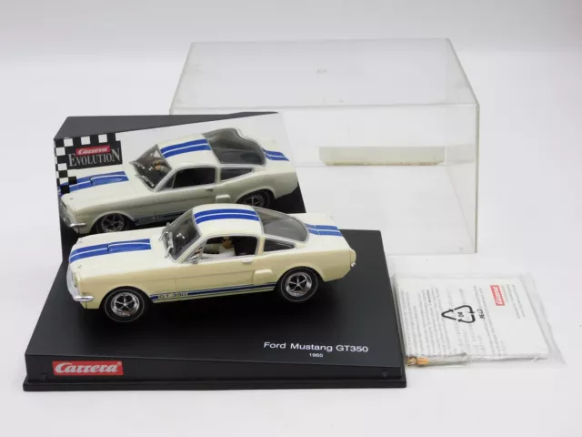 Carrera Evolution Ford MUSTANG GT350 1965 slot car 1:32 25428