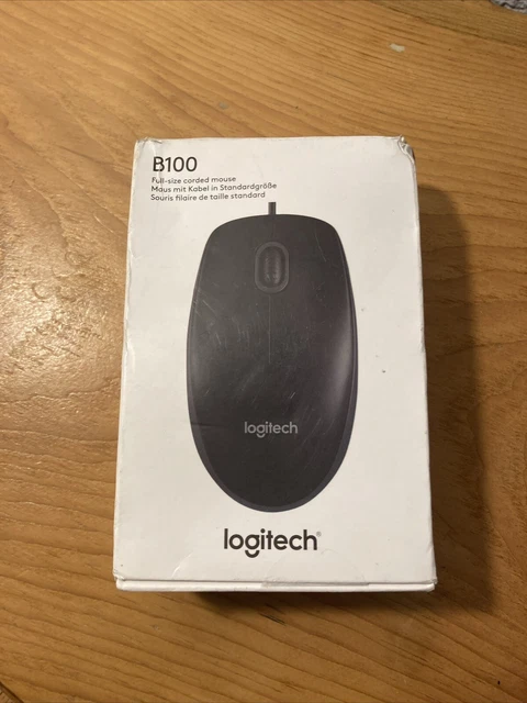 LOGITECH B100 (910-003357) Mouse £5.96 - PicClick UK