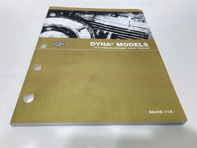 Harley-Davidson 2011 Dyna Modelli Parti Catalogo 99439-11A
