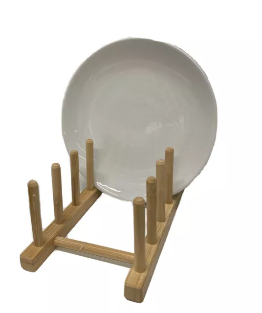 OSTBIT Plate holder, bamboo - IKEA