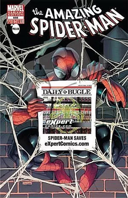 Amazing Spiderman 666 Rare Expert Comics Bugle Store Variant Nm Canadian