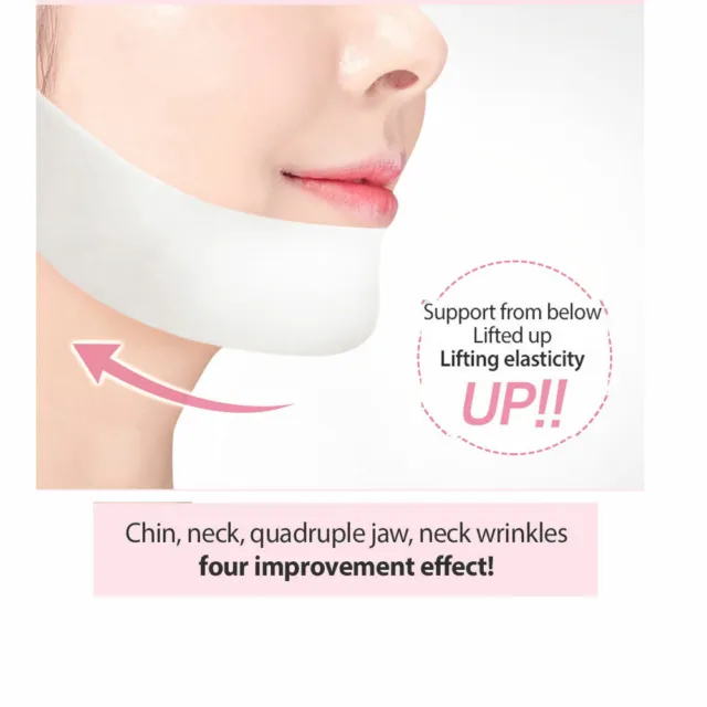 [LOLO Skinny] pack de masque hydratant hydrogel premium v-Line 5,10,20 pièces 3