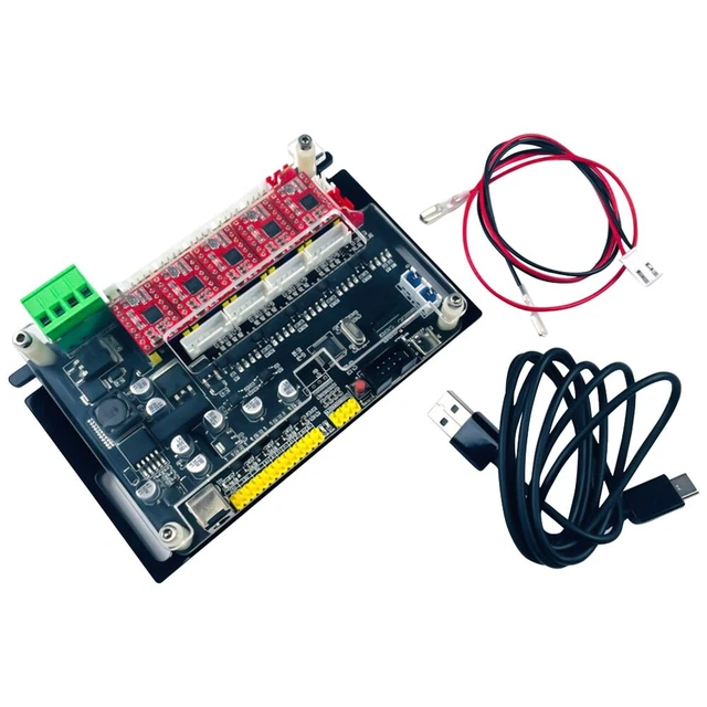 4 Axis CNC Controller 32 bit USB CNC Laser Engraving Machine Control Board