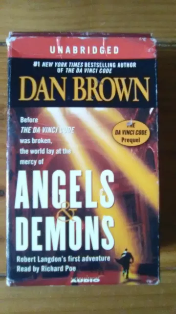 Dan Brown: Angels & Demons 12 x Audio Cassette Book (Unabridged) - EB171/13