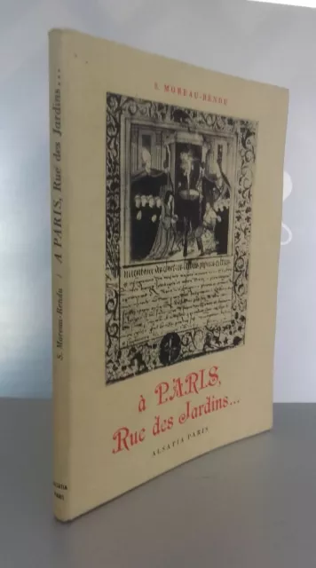 A Parigi Strada Delle Giardino S.Moreau-Rendu Alsatia 1954 Spilla Illustre