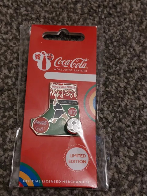 London 2012 Olympics Coca Cola Day Of The Games Badge..day 12..New/Sealed